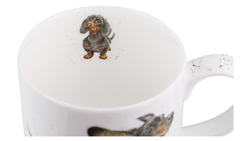 Кружка 310мл Royal Worcester Забавная фауна Веселая такса