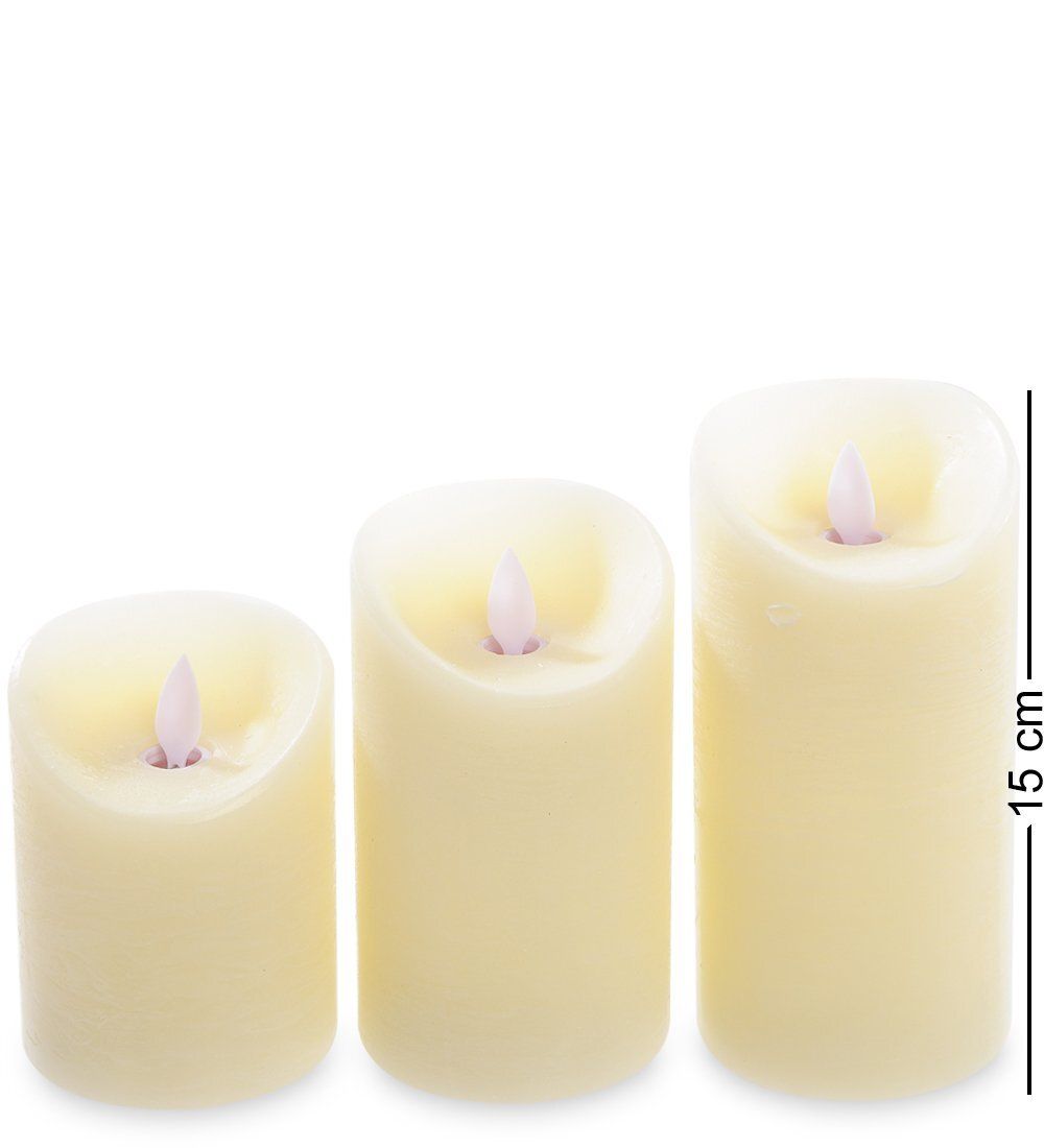 Bright LED-08 Набор светодиодных свечей (3шт.) с дистанционным управлением, таймером