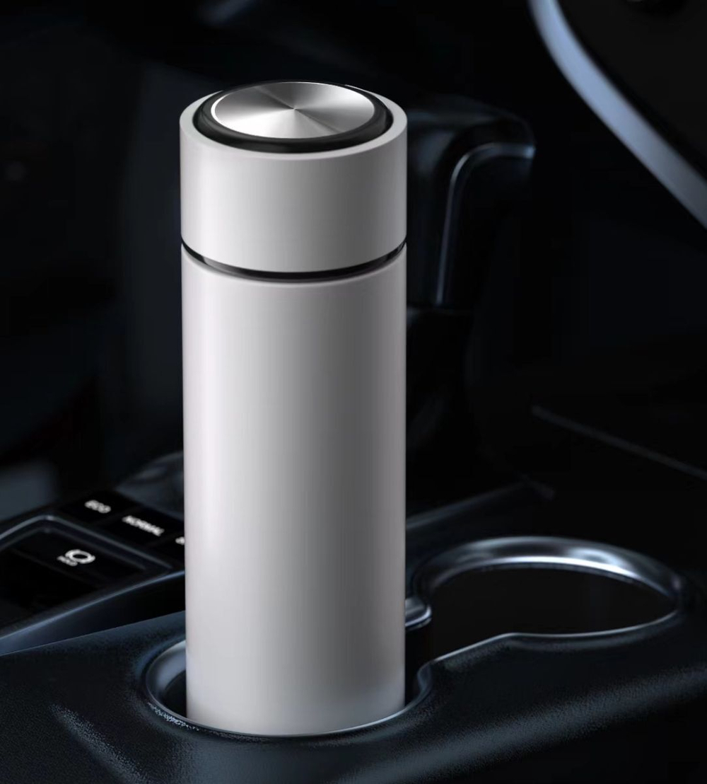 Термос Xiaomi HuoHou HU0292, 465ml, серебристый