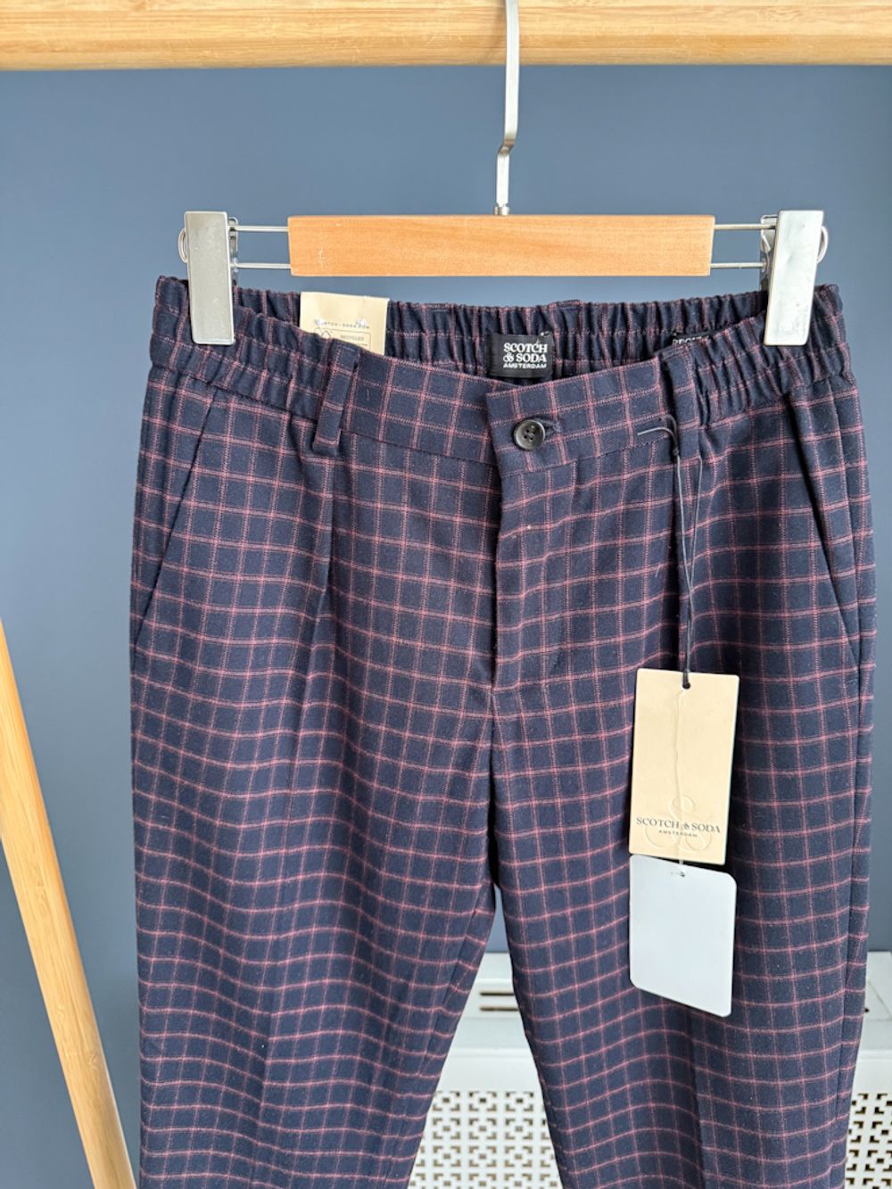 Новые клетчатые брюки Scotch & Soda, 164
