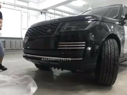 Комплект серебристых накладок для Range Rover Vogue L405 2018+ тюнинг Рейндж Ровер