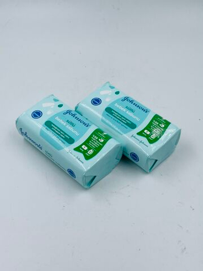Мыло детское Johnson's Baby Milk без спирта и SLS/SLES, (2 шт. по 90 г) 180 г (Польша)