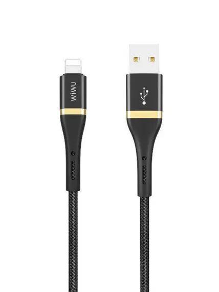 Кабель WiWU ED-100 USB Lightning (3 м) Черный
