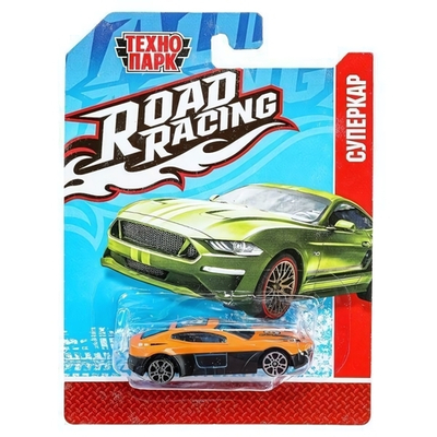 Модель ин. мет. "Road Racing Суперкар" 7,5см. в ассорт. блистер RR-7-2332114-R (Технопарк)