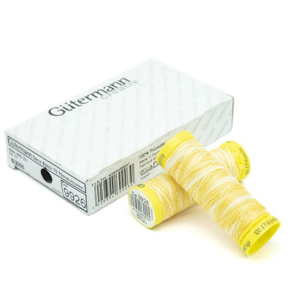 Нитки отделочные Gutermann Deco Stitch multicolor 70 (70 метров), 5 кат. | 9926