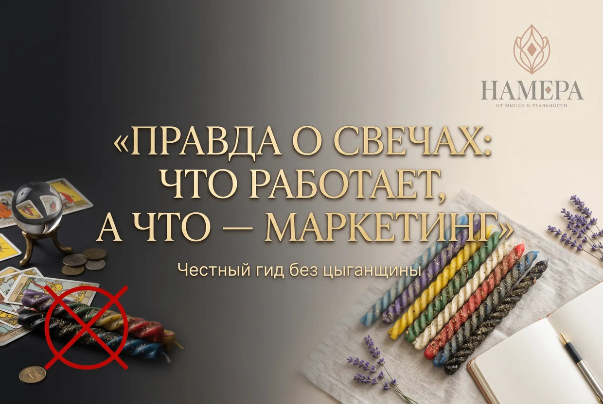 Мифы о свечах: что правда, а что «цыганщина». Гид НАМЕРА