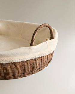 Корзина из ротанга Zara Home, фото 5