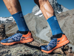Носки Mid Compression Черные/Синие