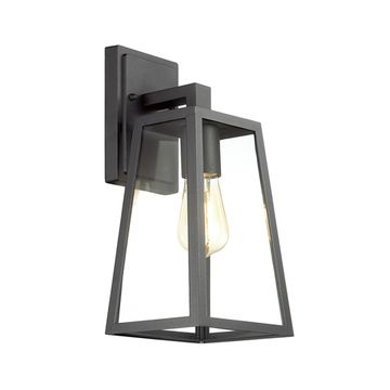 Уличный настенный светильник 4169/1W черный Clod Odeon Light