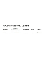 Воблер Ultra Light Pop 04, 4см, 3гр, цвет GAU, плавающий