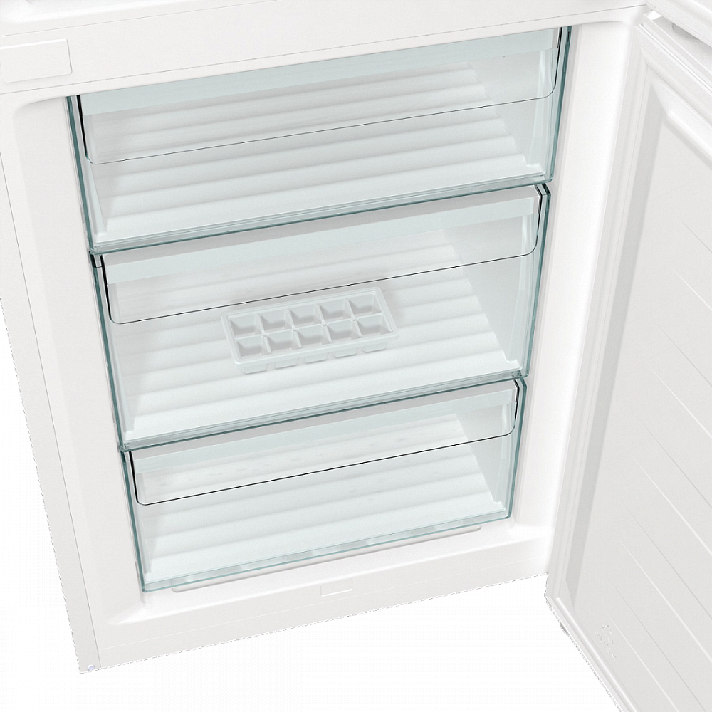 Отдельностоящий двухкамерный холодильник Gorenje NRK619EEW4