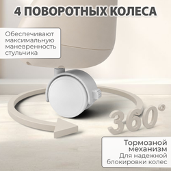 Стульчик для кормления-электрокачели BubaGO Mateo 4в1