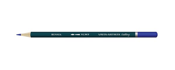 Карандаш акварельный художественный заточенный, 6 шт, 511 Ультрамарин (Ultramarine), Vista-Artista Gallery VGWP