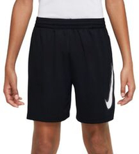 Детские теннисные шорты Nike Boys Dri-Fit Multi+ Graphic Training - black/white/white