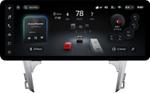 Магнитола для Toyota Camry 50 2011-2014 (рамка серебро) - Teyes CC4PRO монитор 12.3" 2K QLED + рамка 10, Android 13, Быстрейшая, Snapdragon 778G, ИИ, CarPlay, DSP, 4G SIM-слот