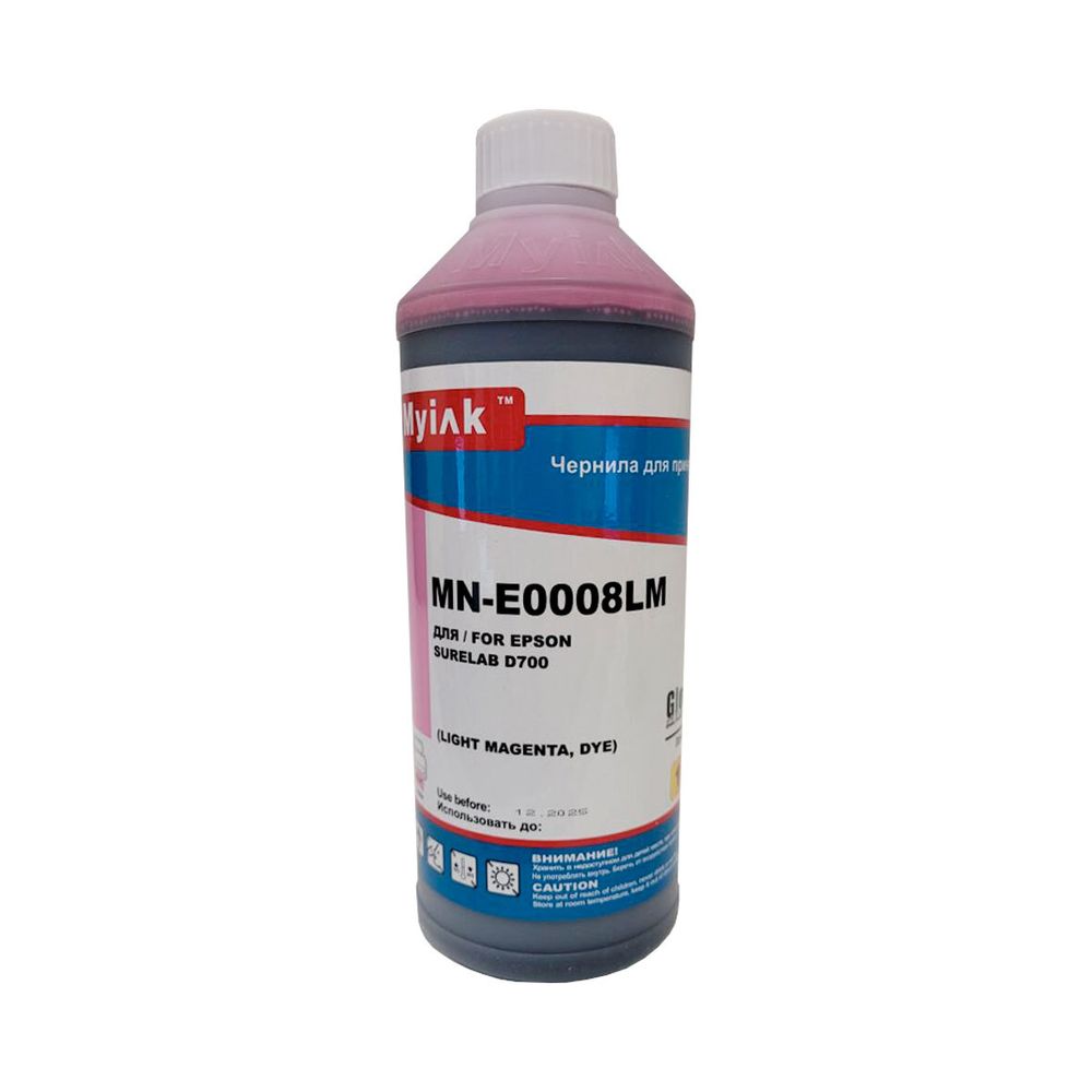 Чернила для EPSON (T7826) Surelab D700 (1л, light magenta, Dye) E0008LM MyInk Чернила для EPSON (T7826) Surelab D700 (1л, light magenta, Dye) E0008LM MyInk