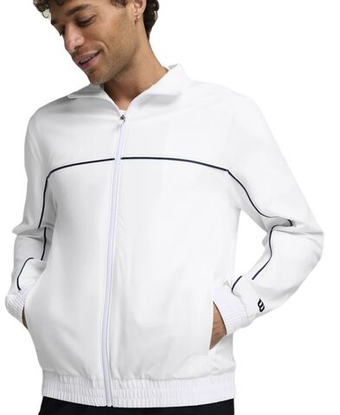 Мужская теннисная кофта Wilson Team Woven Jacket Colorblock - белый