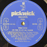 Sydney Devine – Live From The City Hall Glasgow (Англия 1975г.)