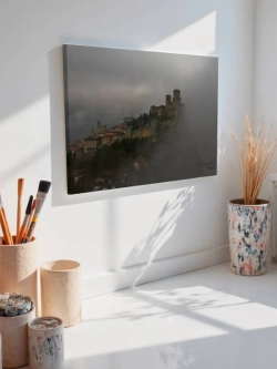 Картина на стену 40 X 50 Замок в горах