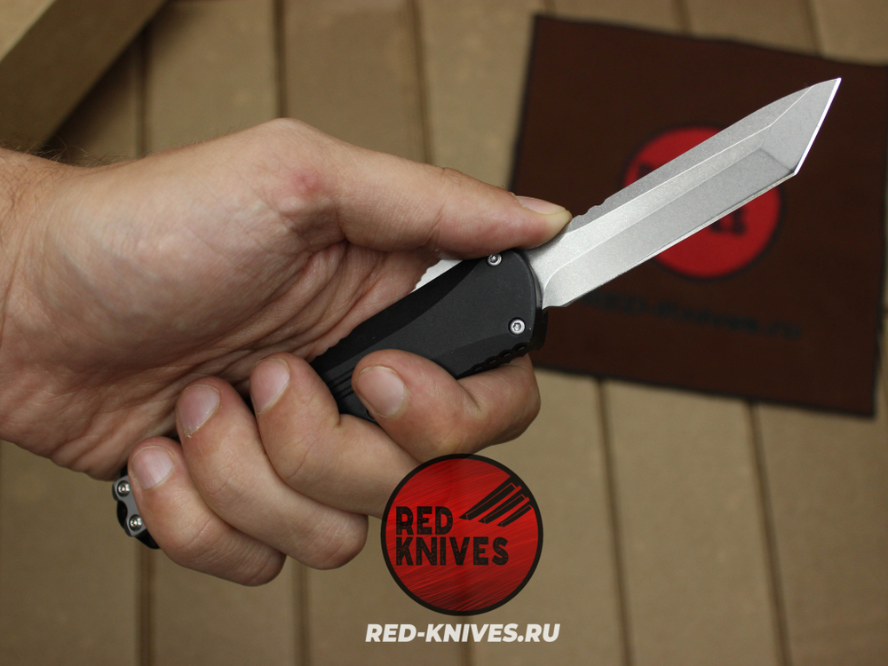 Heretic Knives Manticore-E T/E - черная рук, светлый клинок RK/Н94