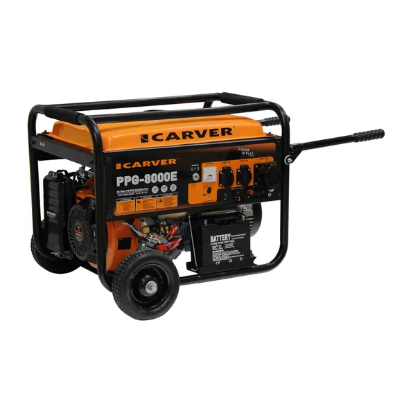 Бензиновый генератор "CARVER" PPG-8000E