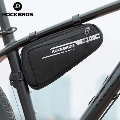 Сумка велосипедная на раму Rockbros B75, 26*15*5 см, объем 1,2л