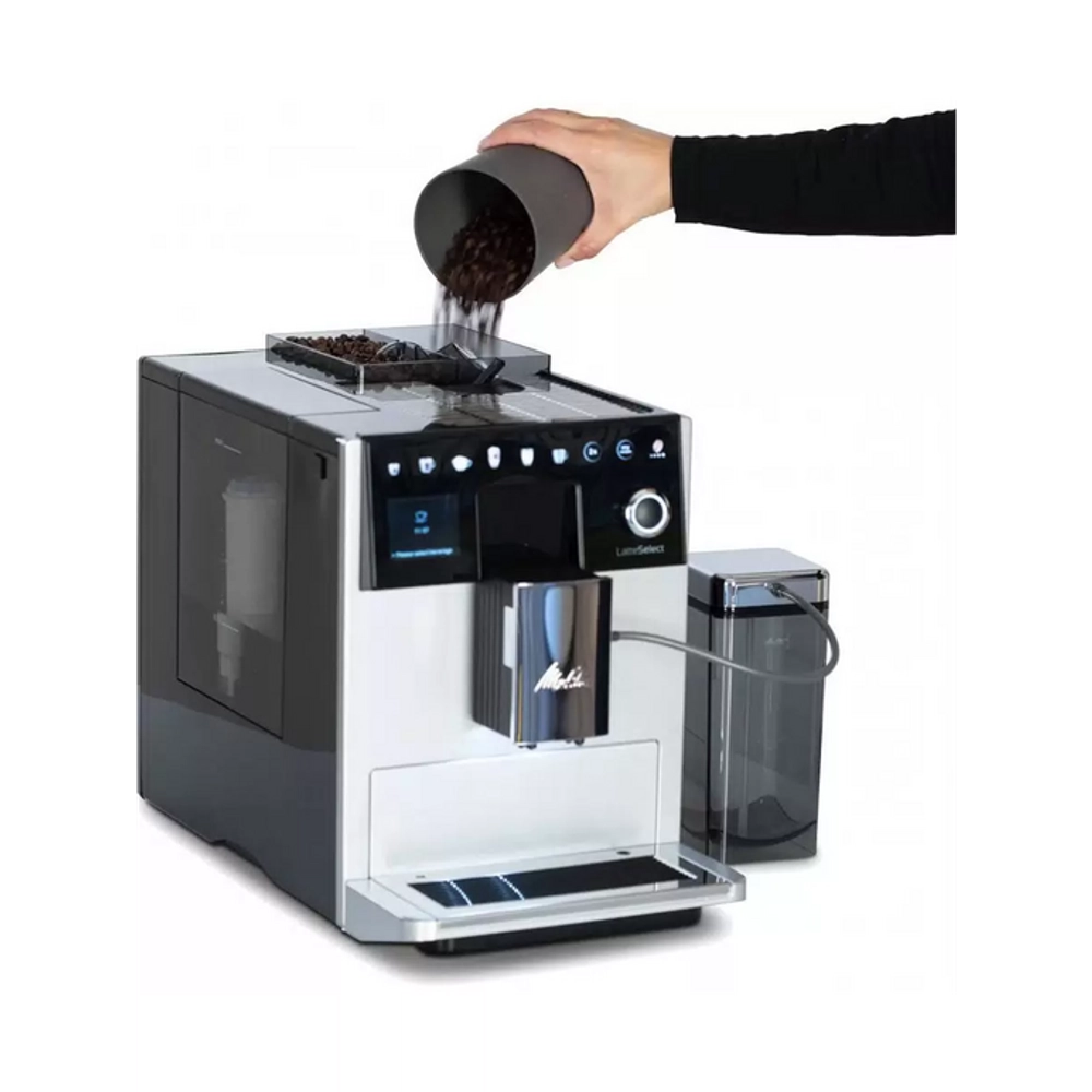 Кофемашина Melitta Latte Select F 630-211 Silver
