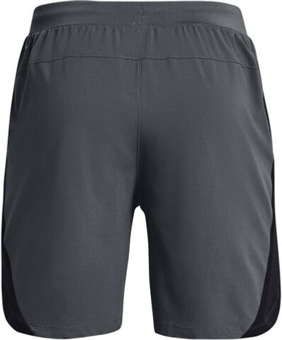 Мужские теннисные шорты Under Armour Launch SW 7" Short - pitch gray/reflective