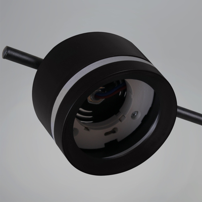 10590-0.3-12 Black светильник потолочный Reluce, GX53х12