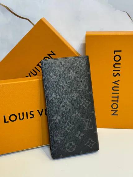 Бумажник Louis Vuitton Brazza Monogram Eclipse