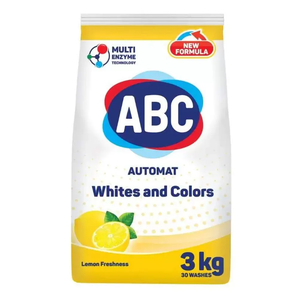 Порошок стиральный ABC Лимон 1,5кг