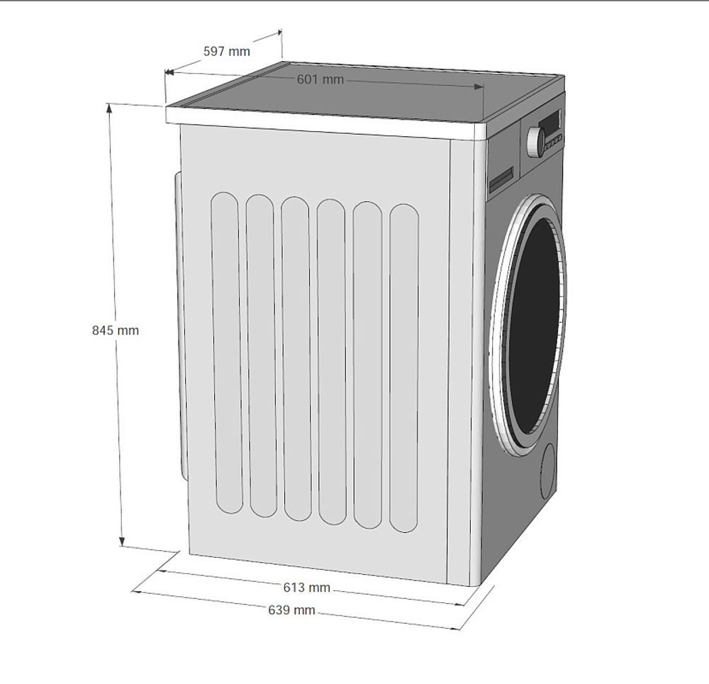 Сушильная машина Korting KD 60L97 S