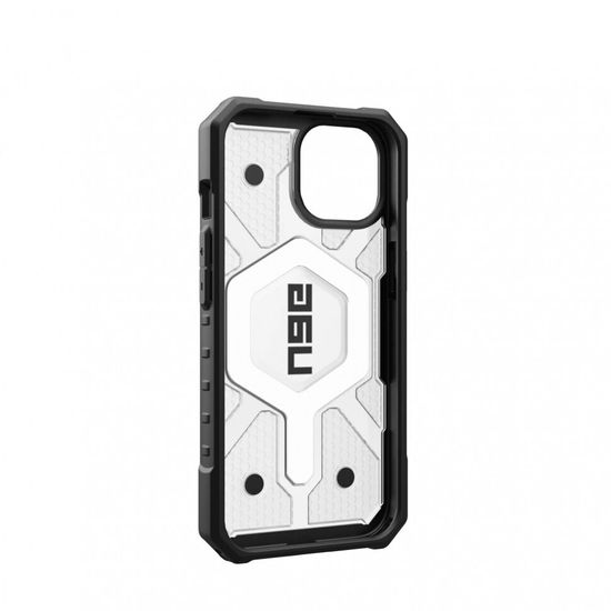 Чехол с поддержкой MAGSAFE Uag Pathfinder для iPhone 15 Plus 6.7", цвет прозрачный (iCe)