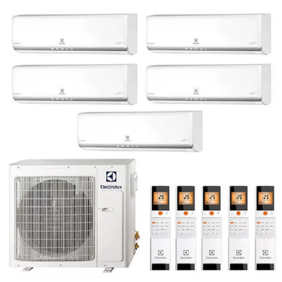 Мульти сплит система Electrolux на 5 комнат (27+27+27+27+27 кв.м) HM FMI