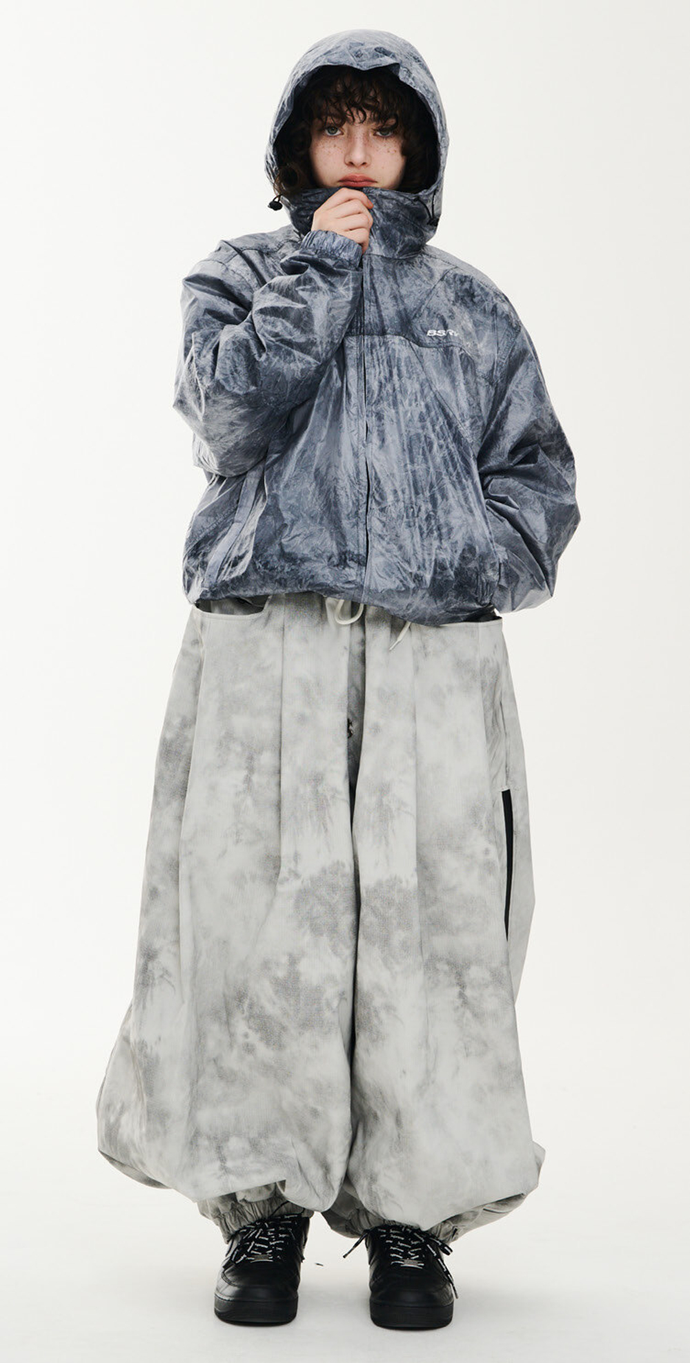 Куртка BSRabbit BSRWAVE BRUSHED DYE HOODED JACKET