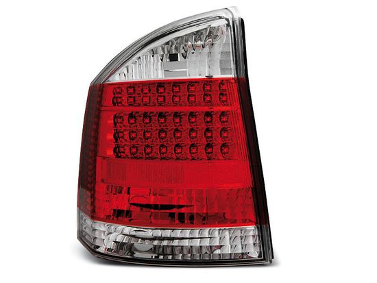 Задние фонари Opel Vectra C red white led