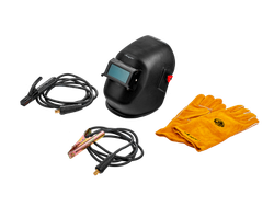 Инвертор сварочный ARC 200 "REAL" (Z238N) Black (маска+краги)