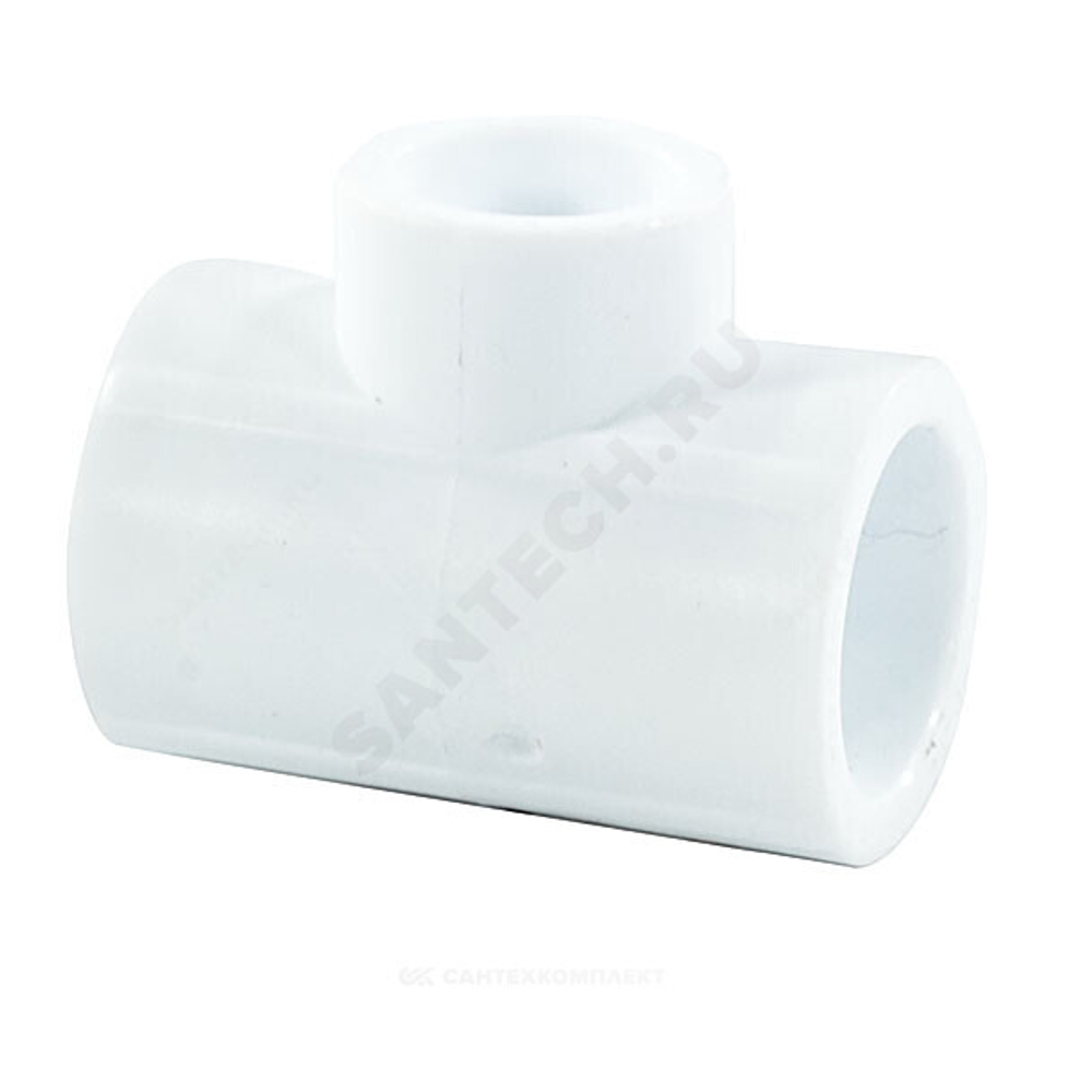 Тройник PP-R переходной белый Дн 32х20х32 PRO VALFEX 10322032-PRO