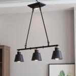Подвесной светильник Home Light Астерия MMD-LED A070-3-3xE27 черный