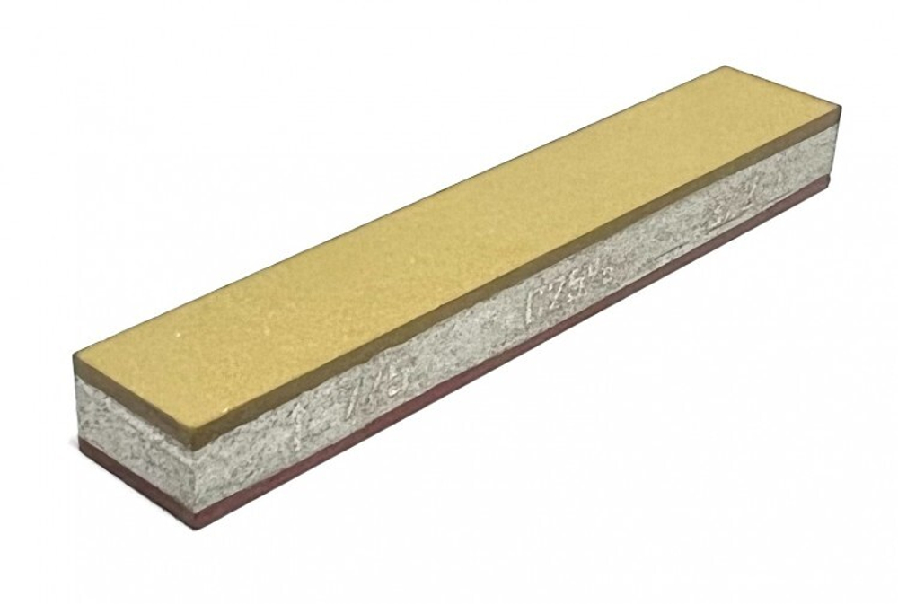 Алмазный 2-х сторонний брусок VID 7/5-3/2 OSB (2500-5000grit) С25% (100х17х10х1х1)