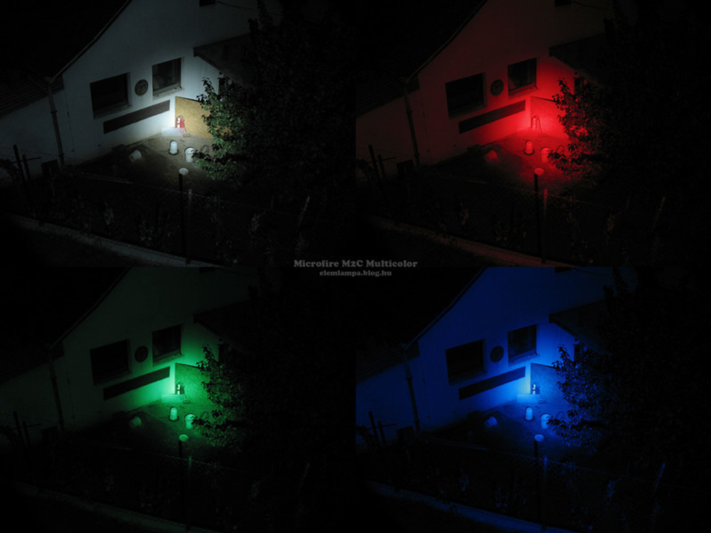 Фонарь светодиодный Microfire M2C- MULTI-COLOR