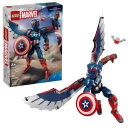 Конструктор LEGO Marvel 76296 Новая строительная фигура: Капитана Америки