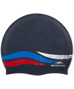 Шапочка для плавания Russia JR Black, силикон, подростковый