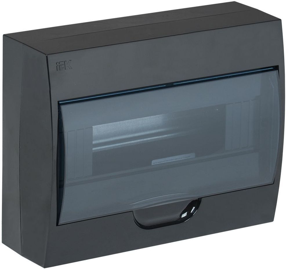 Корпус пластиковый ЩРН-П-12 IP41 черный KREPTA IEK Корпус пластиковый ЩРН-П-12 IP41 черный KREPTA IEK