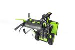 Снегоуборщик Greenworks GD82ST56, 82v, 61 см, в комплекте 3 шт. АКБ 5 А·ч и двойное ЗУ (самоходный ,аккумуляторный) 2602807U3B