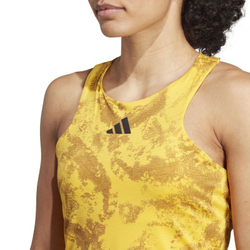 Женский топ теннисный Adidas Tennis Paris Heat.Rdy Y Tank - желтый