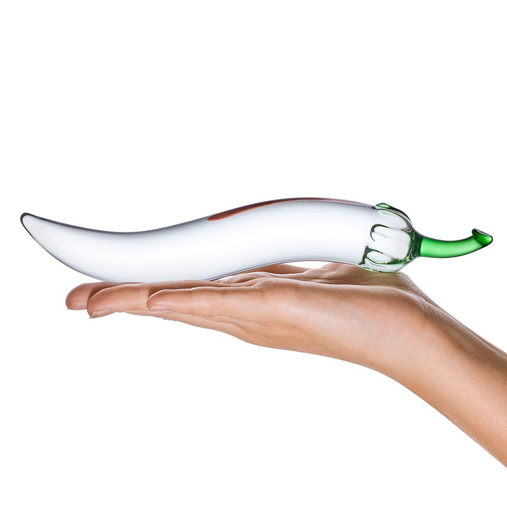 Стеклянный перчик Naturals Chilly Pepper (Цвет: прозрачный)