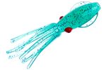 Приманки HIGASHI Squid 11 (set-10pcs) #14 (Light Emerald Green - Blue flakes)