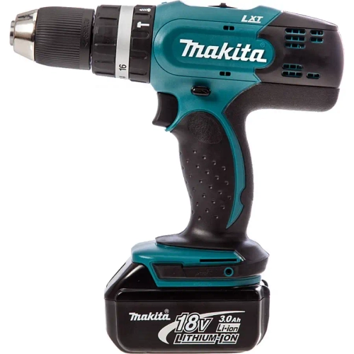 Аккумуляторная ударная дрель-шуруповёрт Makita DHP453RFE