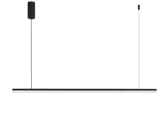 Светильник подвесной светодиодный NewRgy P2830-DW-126A SANDY BLACK, 40 Вт, чёрный